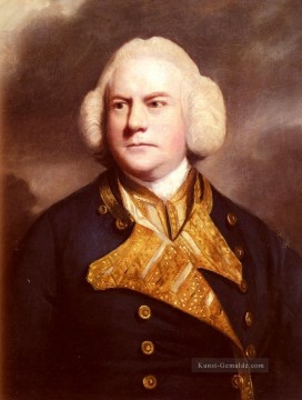 Porträt von Admiral Thomas Cotes Joshua Reynolds Ölgemälde